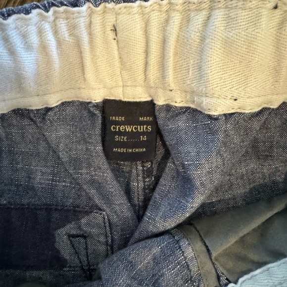 Boys cotton linen-look slacks by Crewcuts - Picture 4 of 4